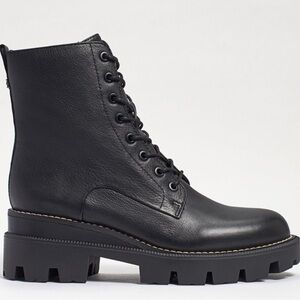 Sam Edelman Black Combat Boots
